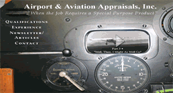 Desktop Screenshot of airportappraisals.com