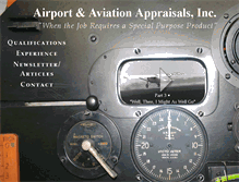 Tablet Screenshot of airportappraisals.com